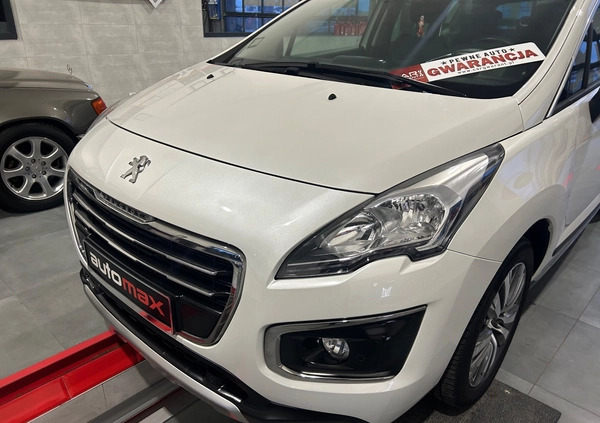 Peugeot 3008 cena 38900 przebieg: 142600, rok produkcji 2015 z Ruda Śląska małe 781